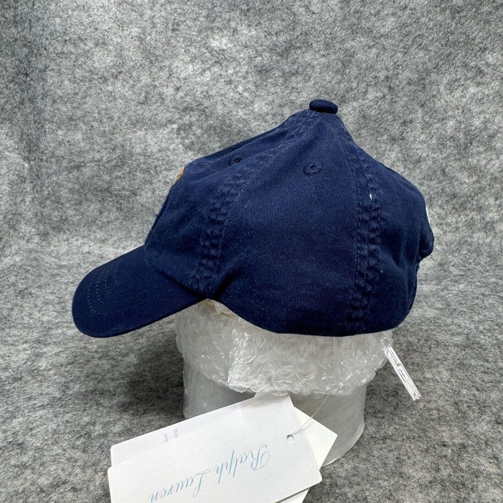 Polo Ralph Lauren Hat Baseball Cap Bear USA Sweater Baby Infant 3-9 Months Blue - Picture 9 of 9